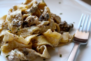 pappardelle ai funghi